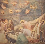 GIOTTO di Bondone The Lamentation (nn03) oil on canvas